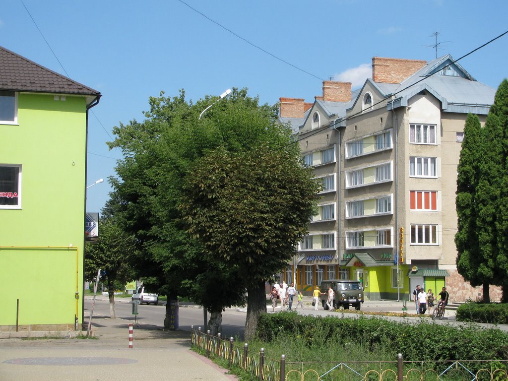 в центрі міста