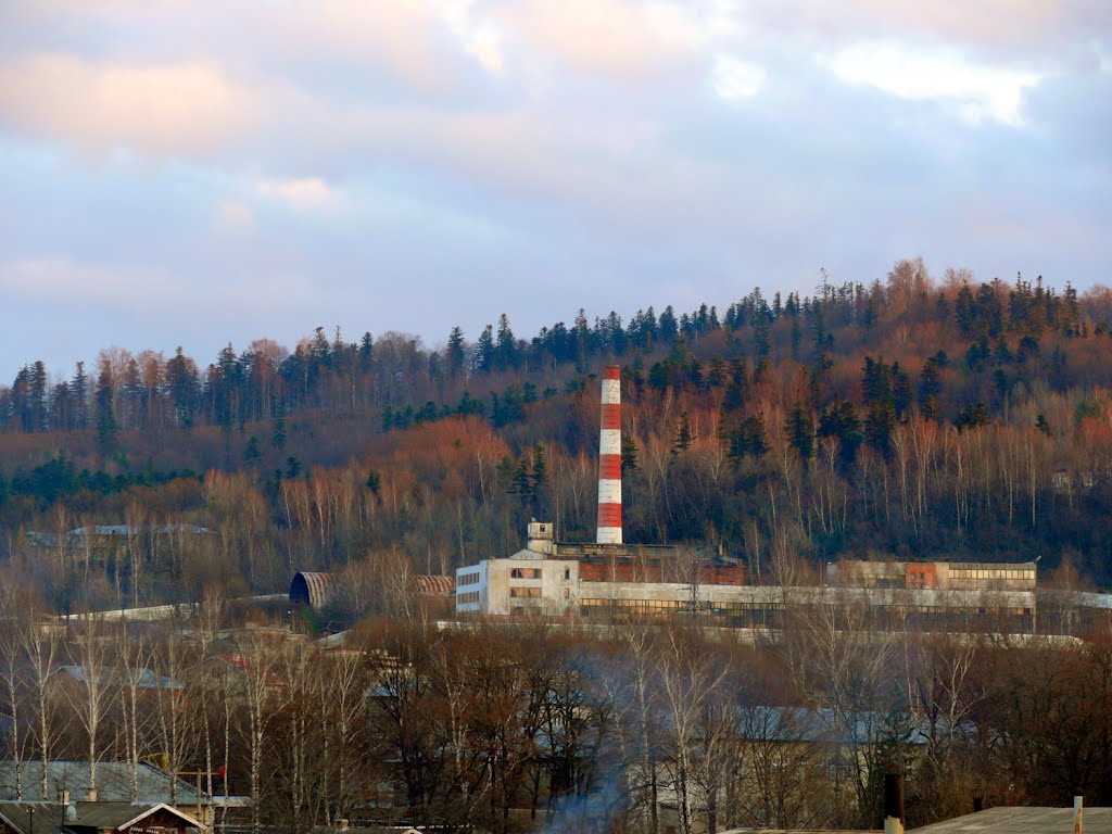 Борислав. Колишній завод штучних алмазів