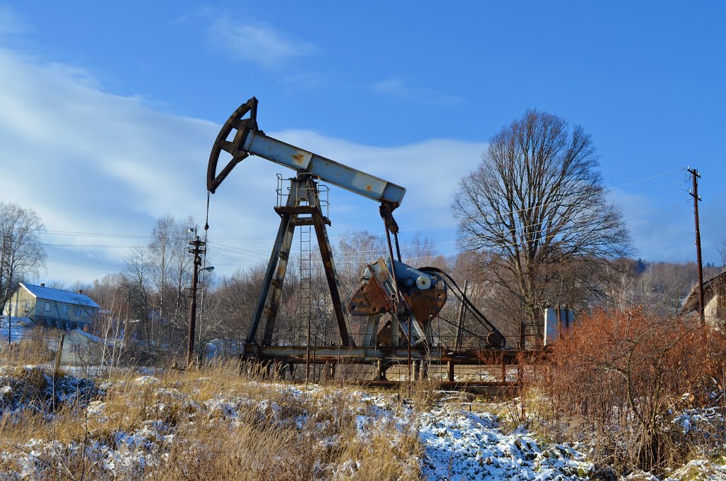 Так в Бориславе добывают нефть / So in Borislav extract oil