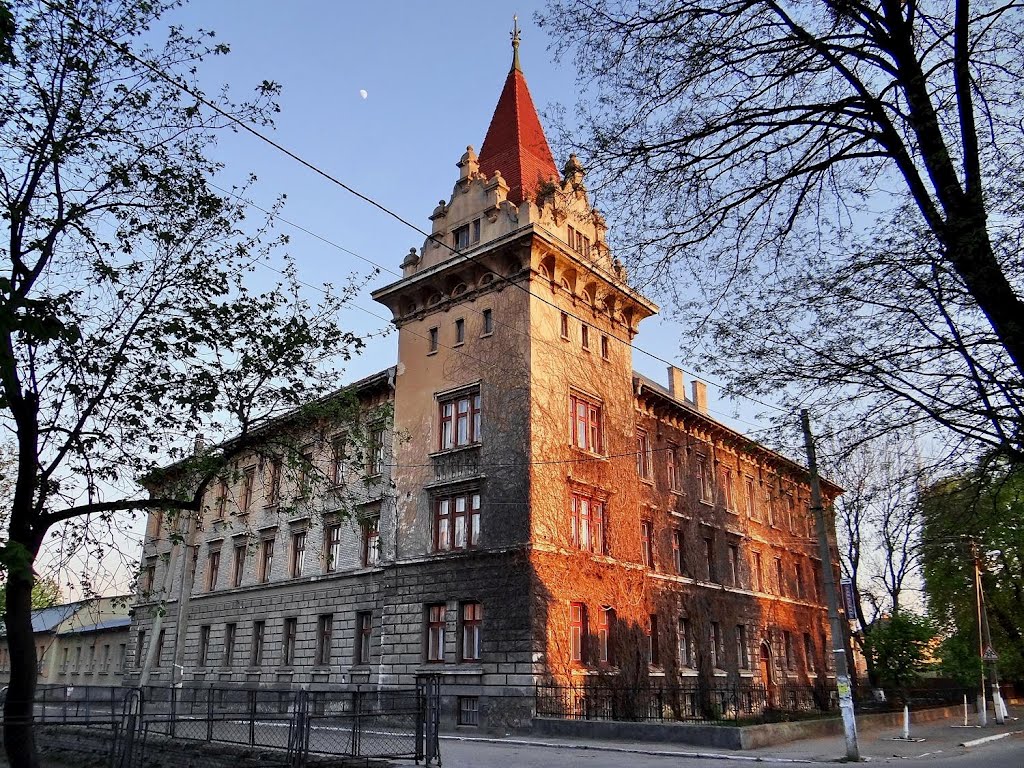 Броди - педагогічний коледж (колишній суд), Brody - teachers training college, 1910