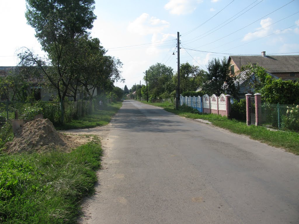 м.Буськ вул.Грушевського.липень2010р.