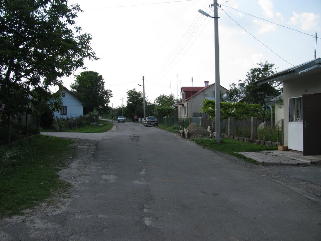 м.Буськ вул.Грушевського.липень 2010р.