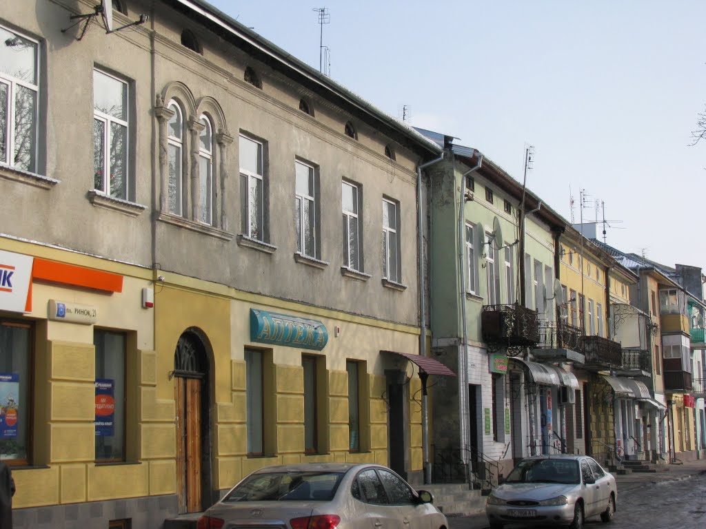 Старі будинки в центрі
