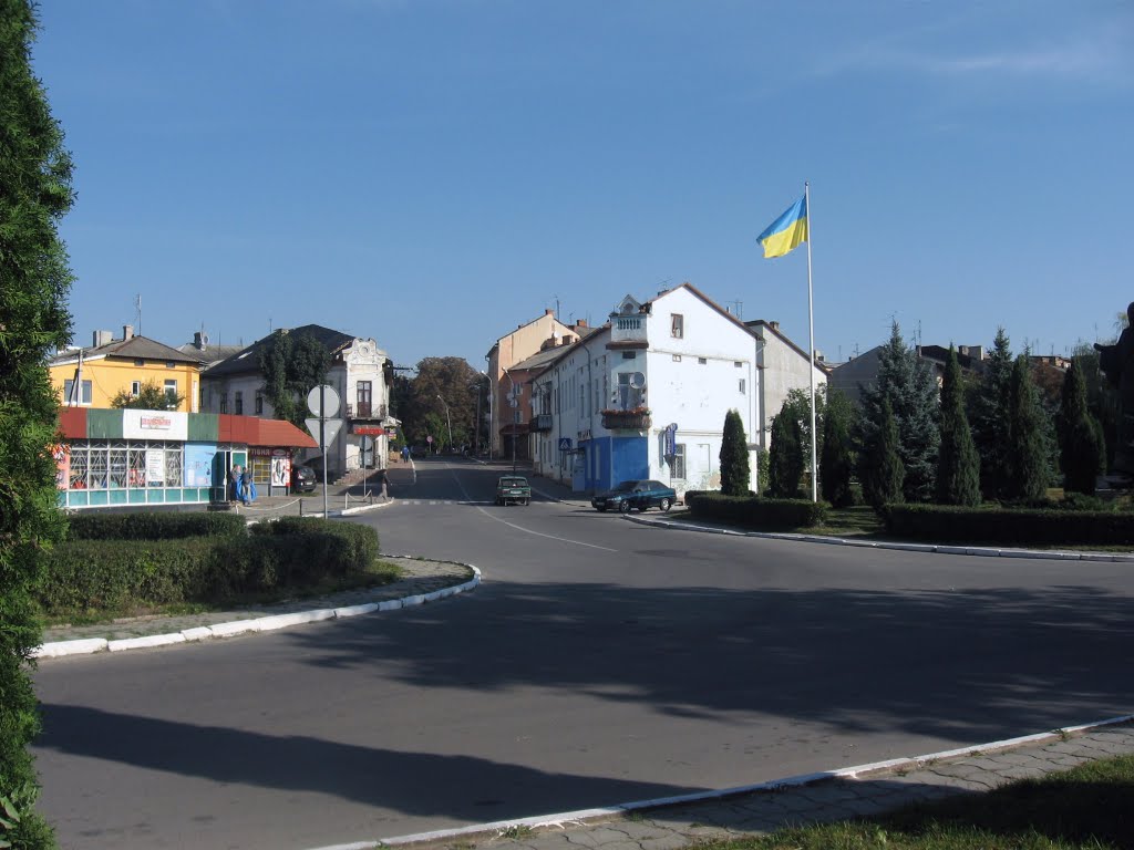 майдан з прапором * square with a flag