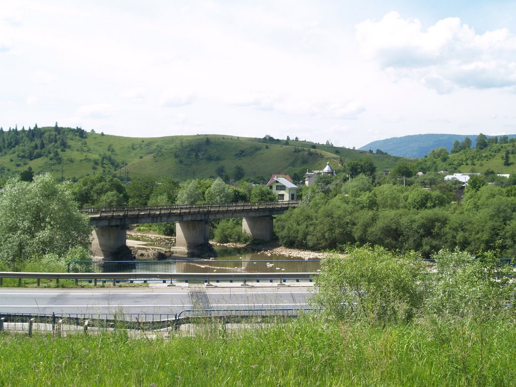 Nähe Siedlung Werchne Sinjowidne