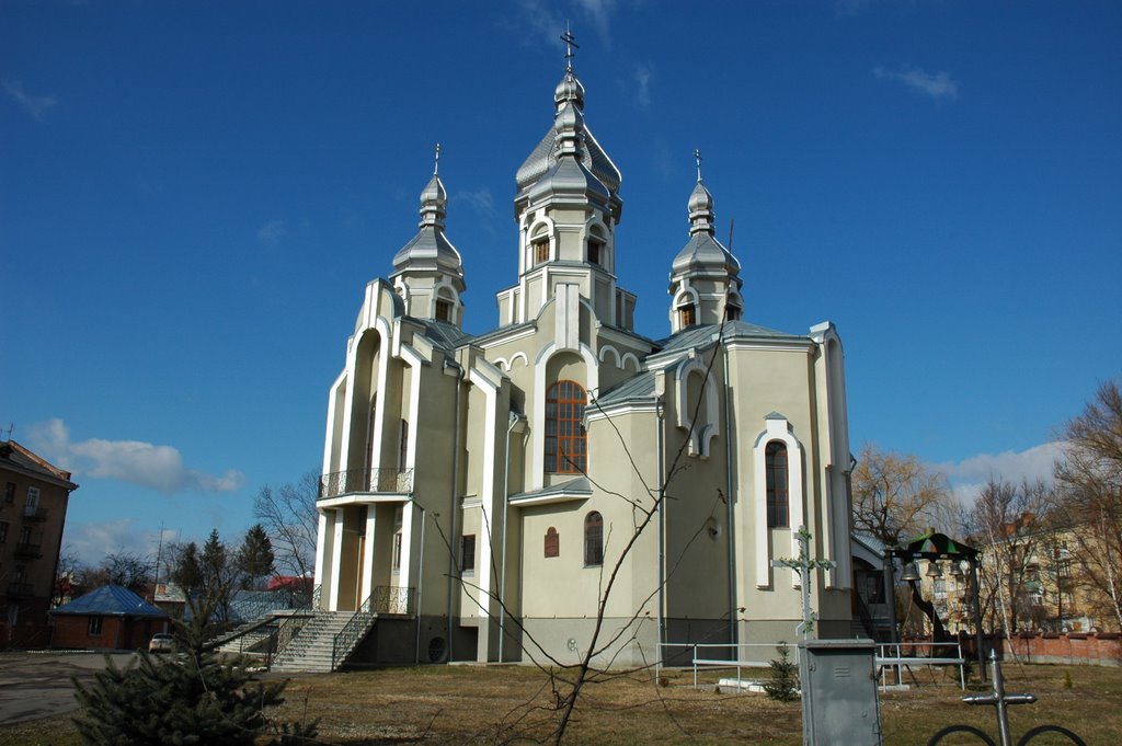 A church.