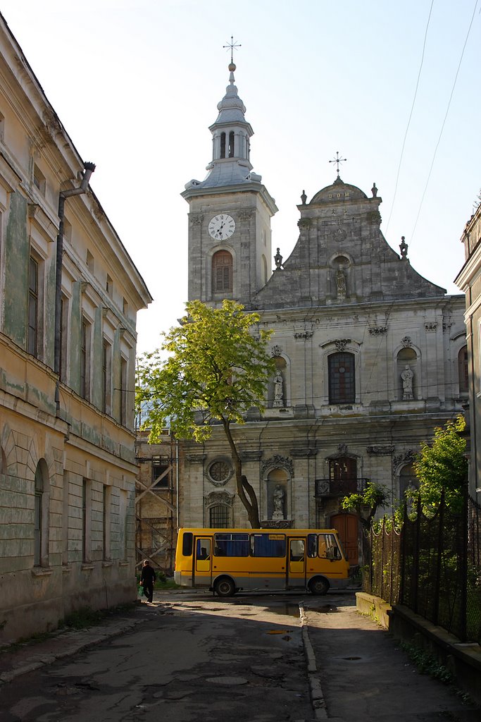 Золочів. костьол