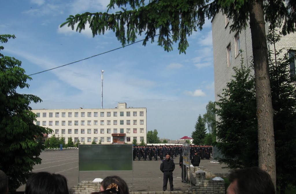 в/ч 3007, плац (май 2010)