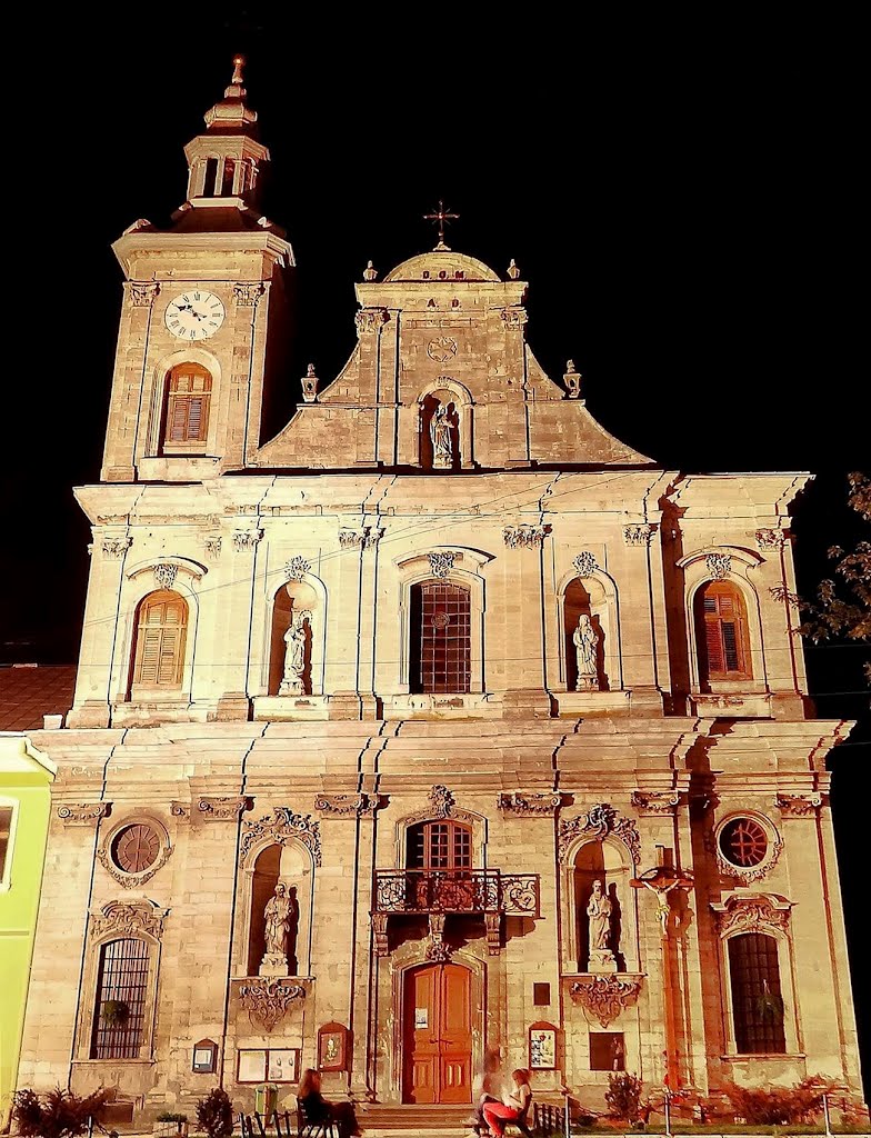 Золочів - Вознесенський костел, Ascension church, Золочев - Вознесенский костёл, 1763