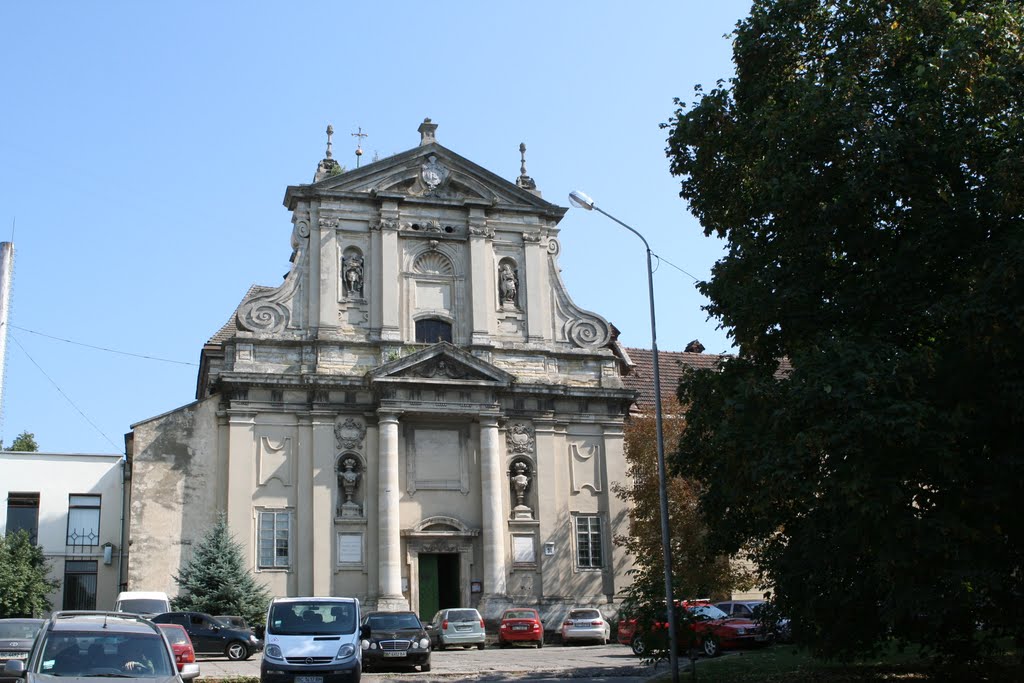 м. Львів. Храм Стрітення Господнього (1644- 1683рр). Італійський архітектор Джованні Батиста Джізлені.