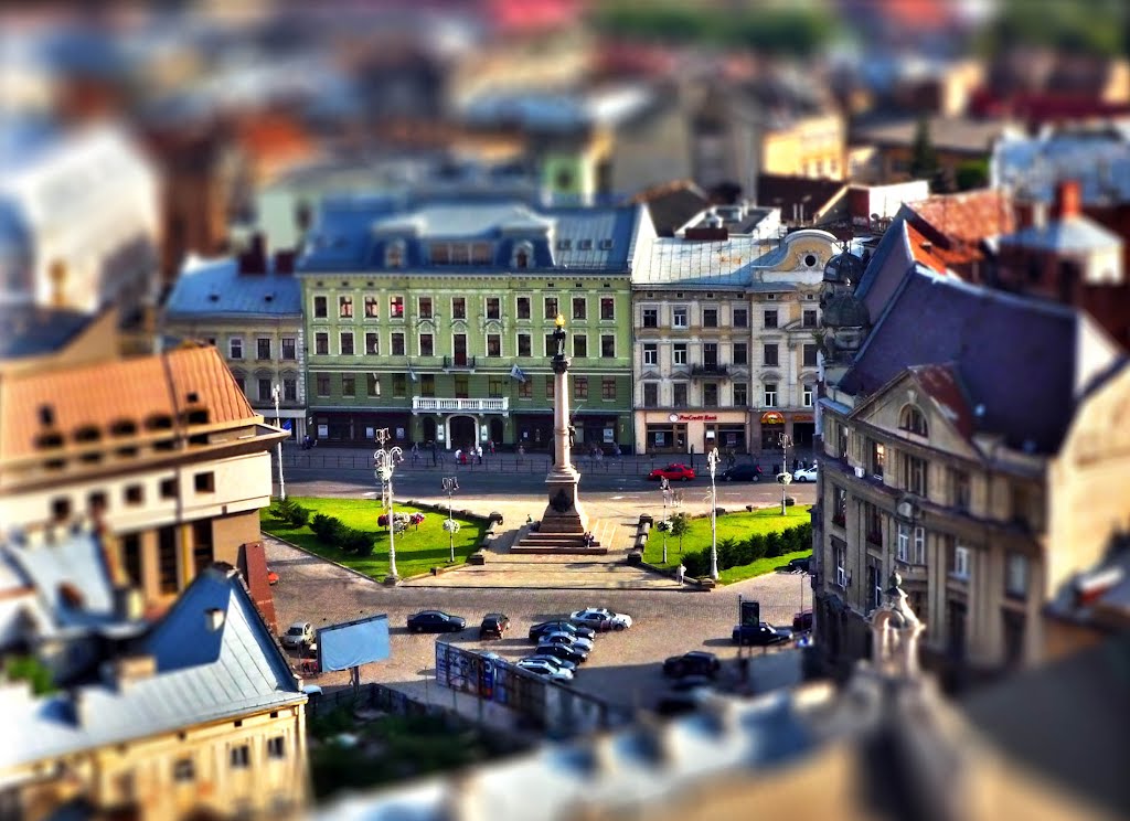 "Toys" Mickiewicz Square. Lviv