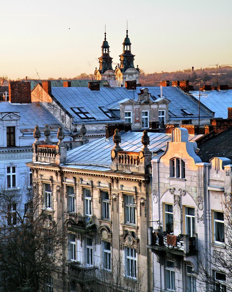 Ранкові покрівлі міста Лева / Morning roof Lion City