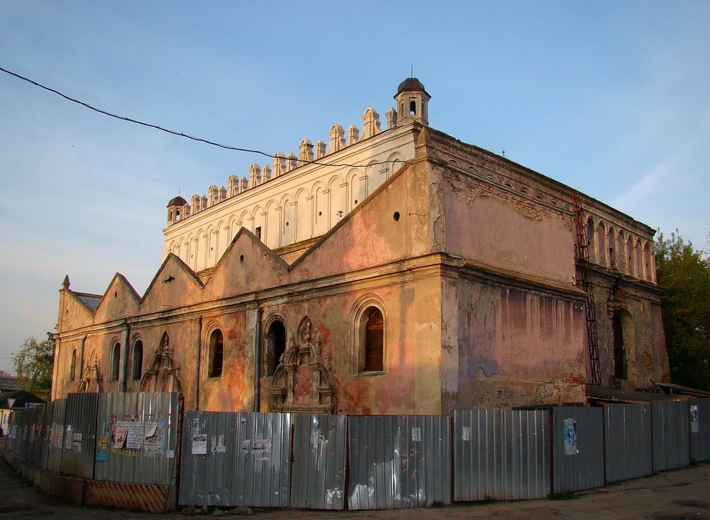 Жовква - синагога, Zhovkva - synagogue, Żółkiew - synagoga,  Жолква - синагога, 1687