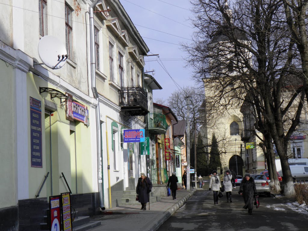 Самбір. Середмістя