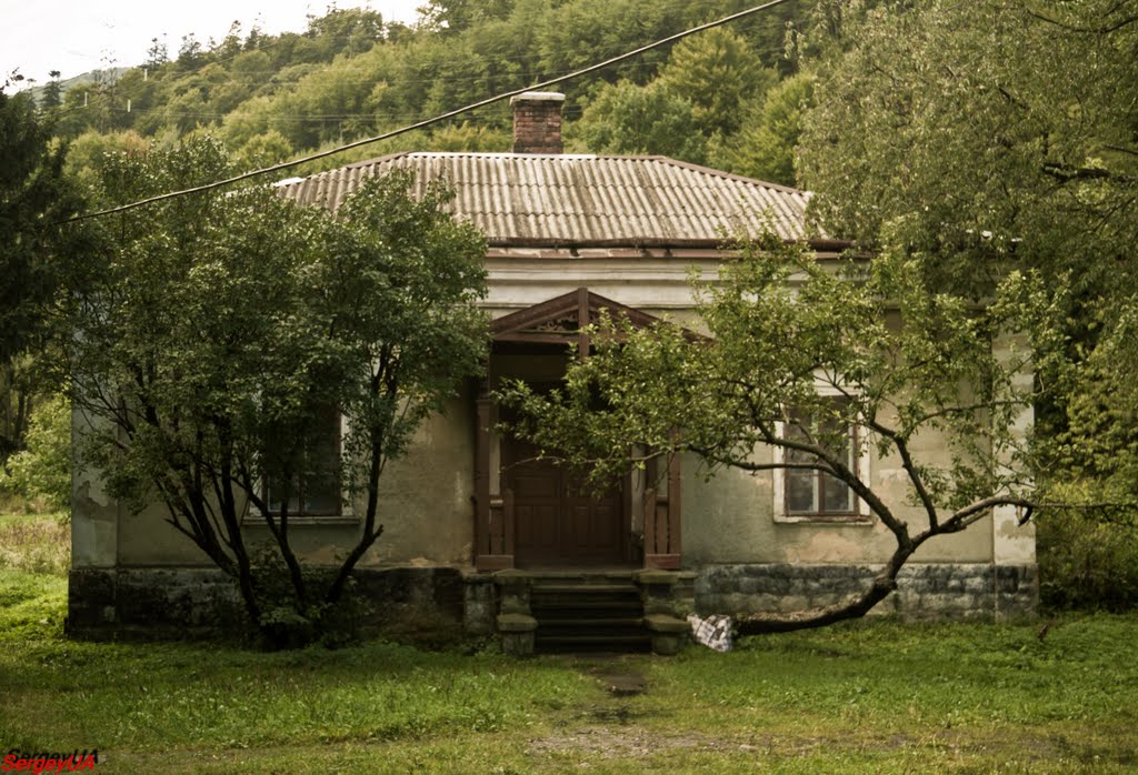 Дворец и парк баронов Грьодлей, сер. XIX в.