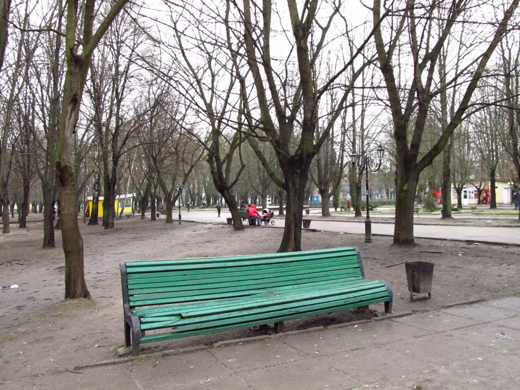 зелена лавочка ..