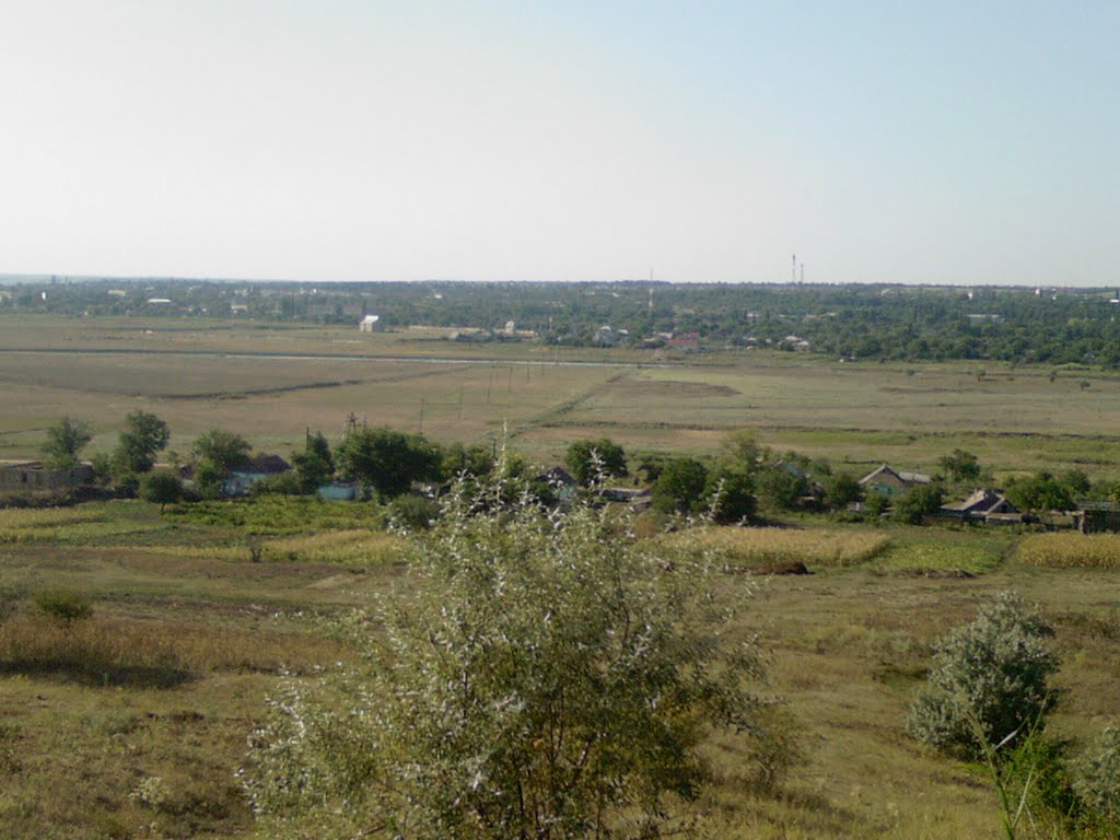 Веселиново, вид с горы