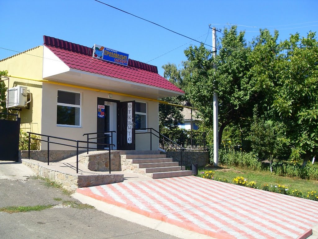 Магазин     "Продовольчi товари" . Доманевка.
