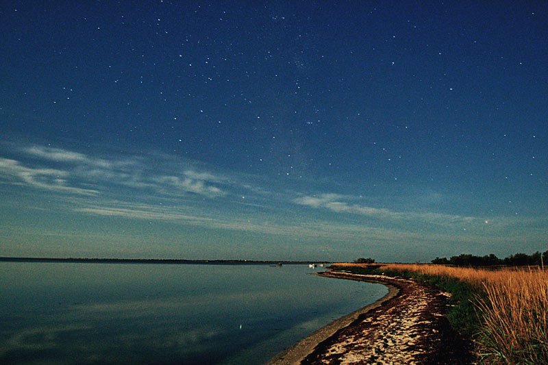Starry night in Pokrovka