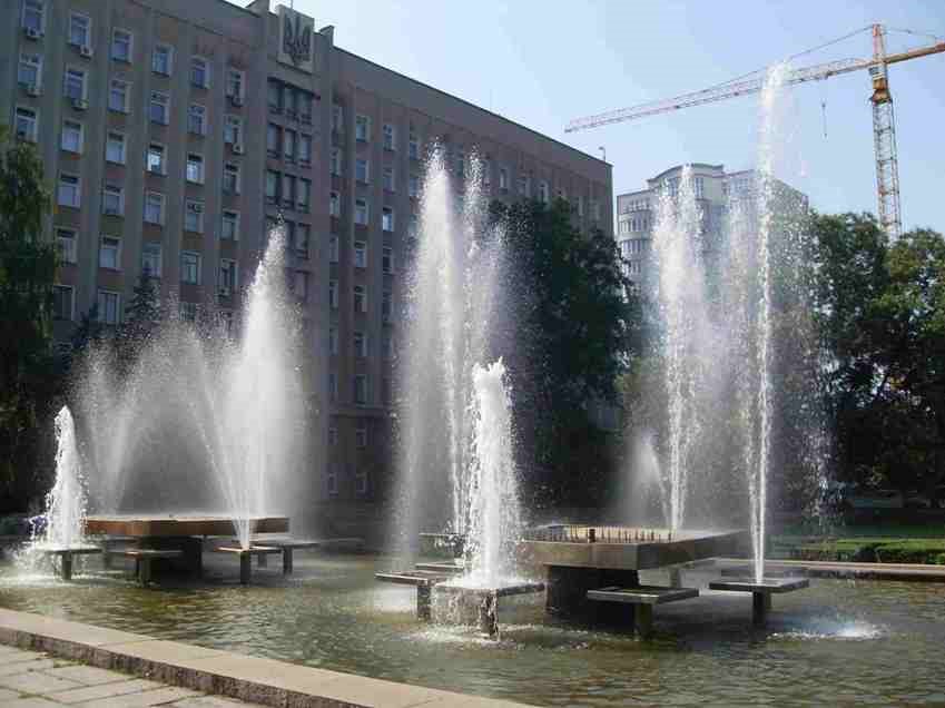 Николаев. фонтан.Nikolaev. Fountain
