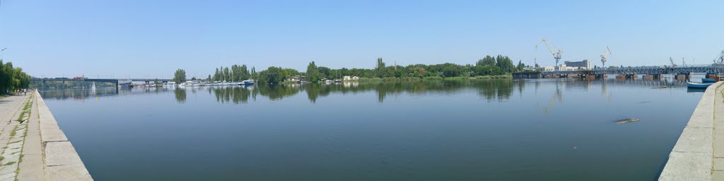 г.Николаев.  река Ингул.   панорама. (10000 просмотров.)