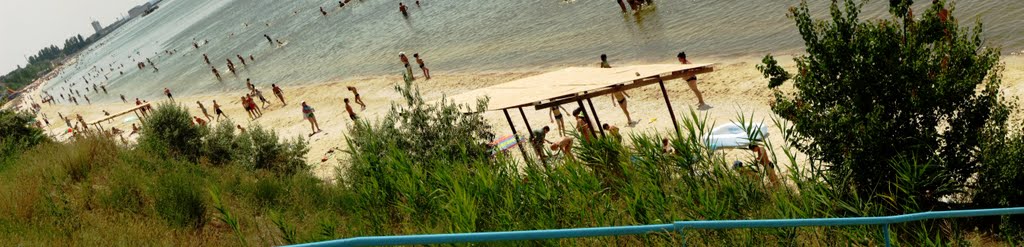 панорама пляжу