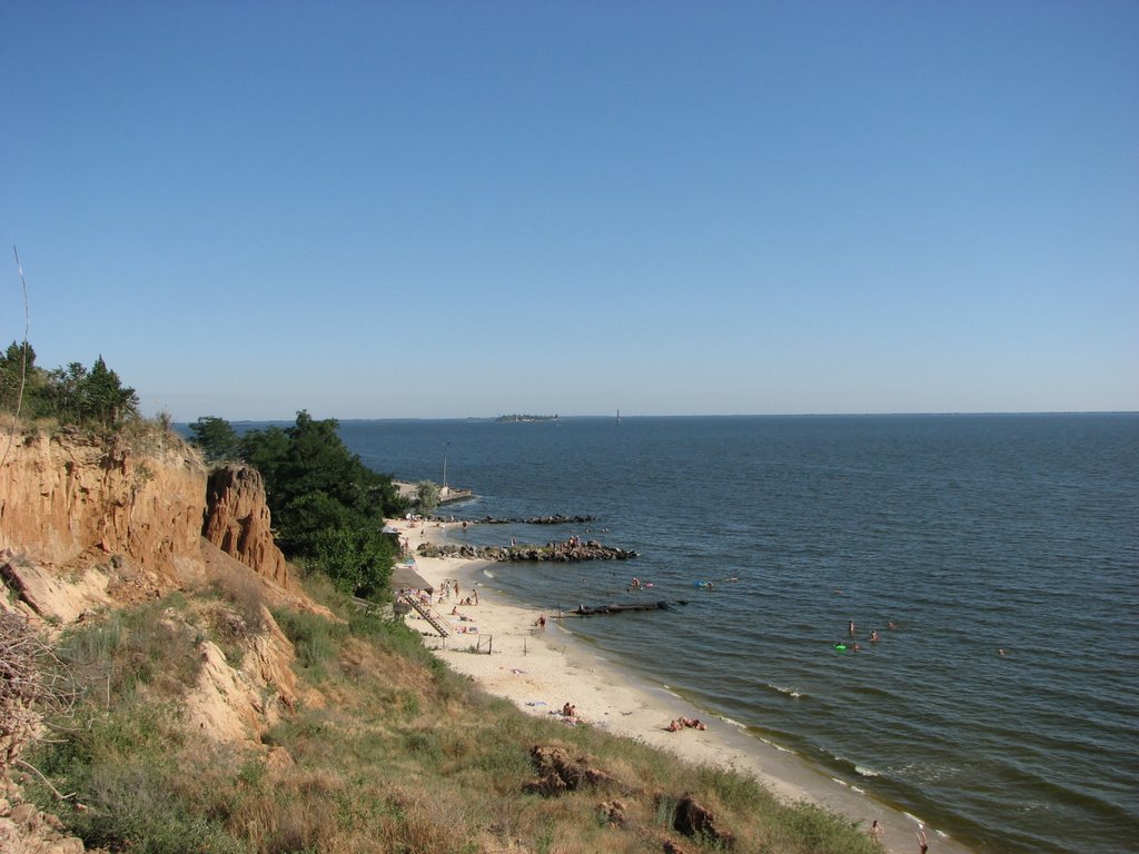 дикий пляж