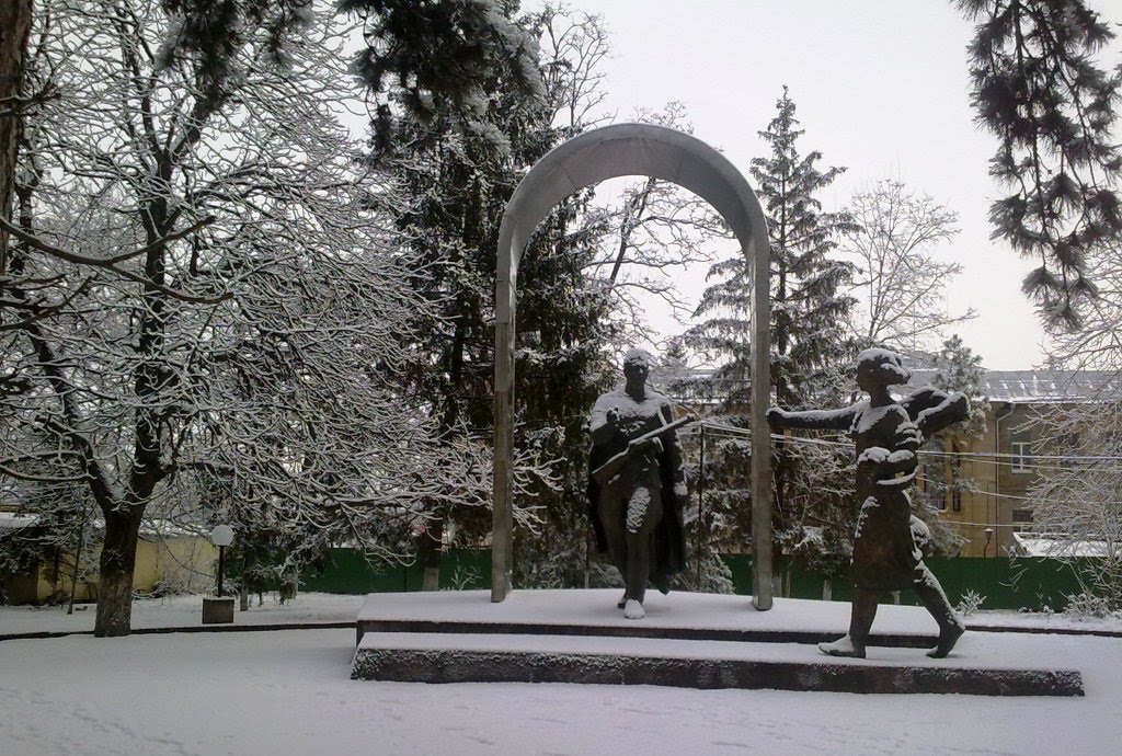 г.Первомайск. Уголок сквера Победы.