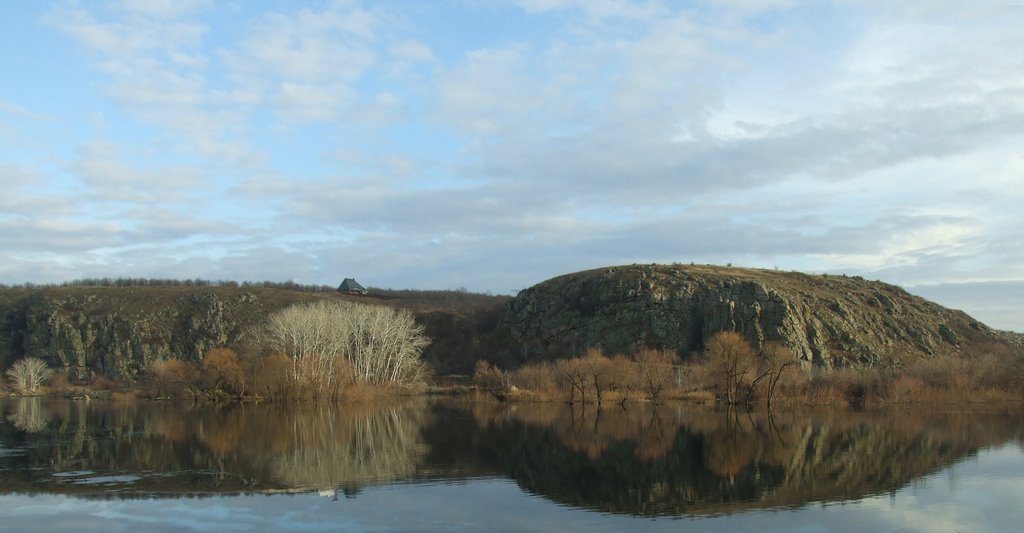 South Bug near Tashlykskaya hydroelectric pumped storage power station