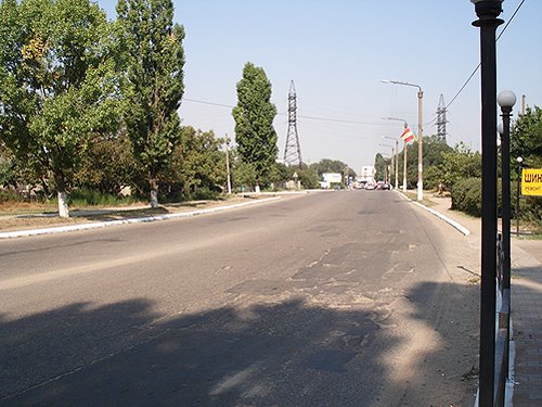 Дорога в сторону Тиры