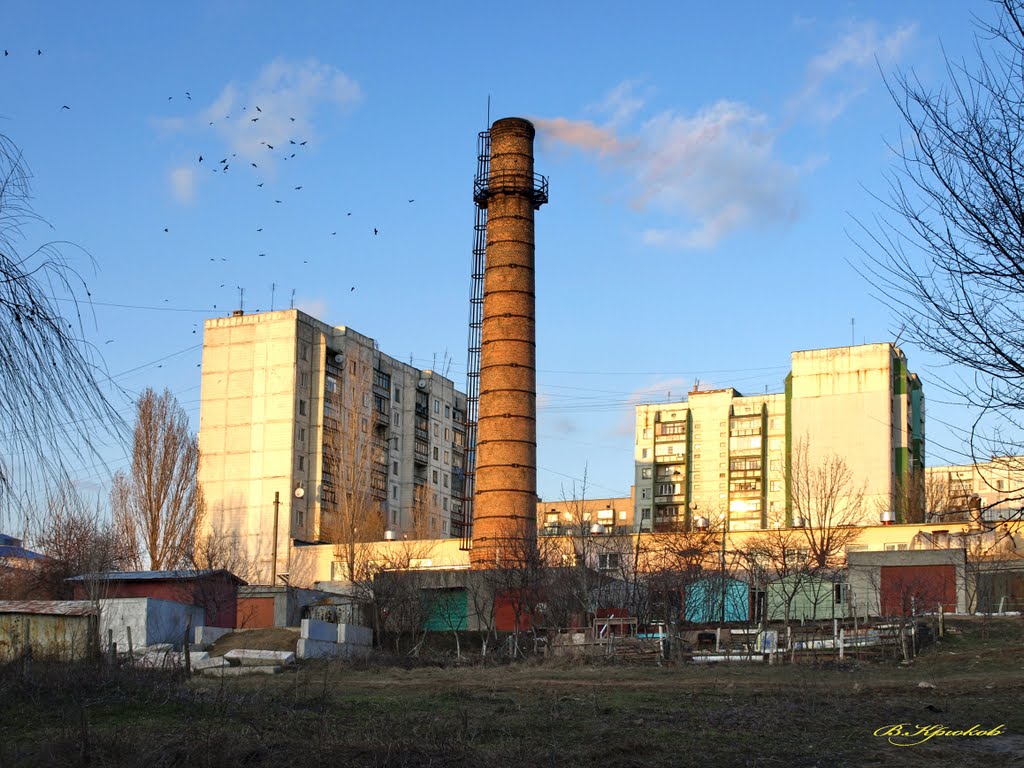 Длинна, худа, стоит, как дура, но все же главная фигура.