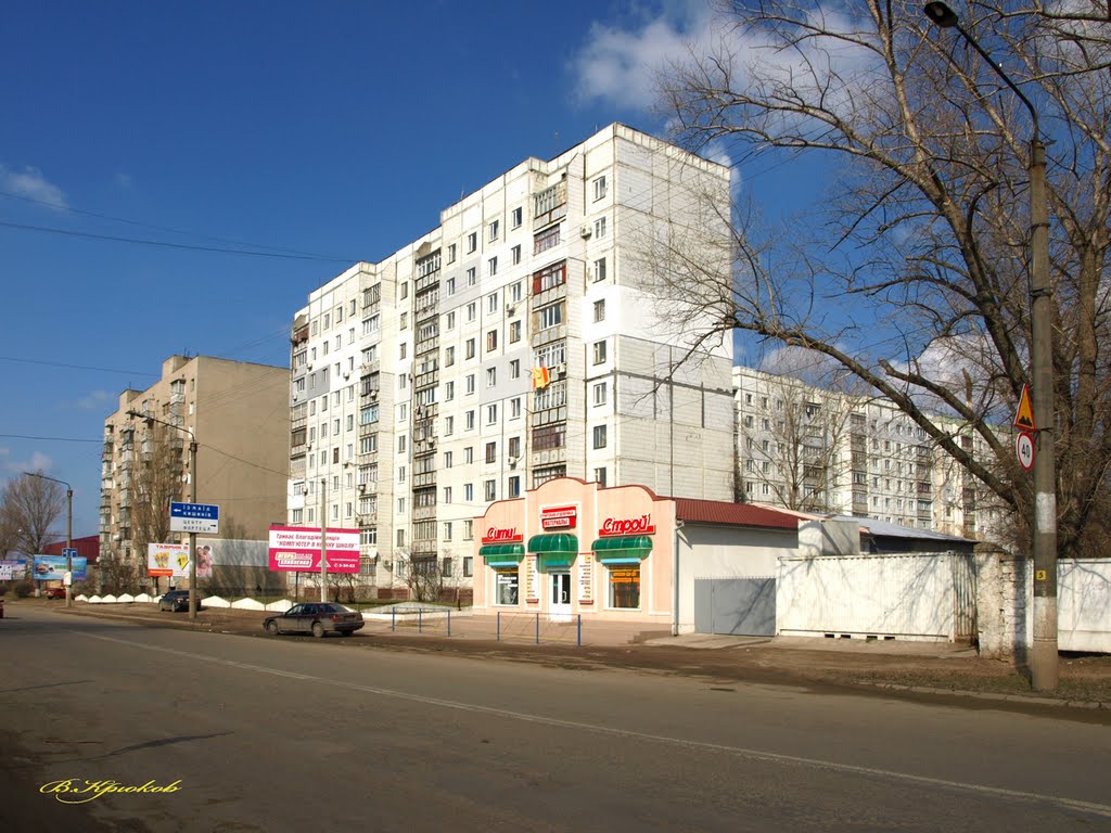 Высотки на ул. Школьной.