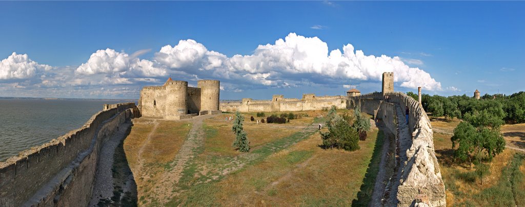 Гарнизонный двор. Панорама.
