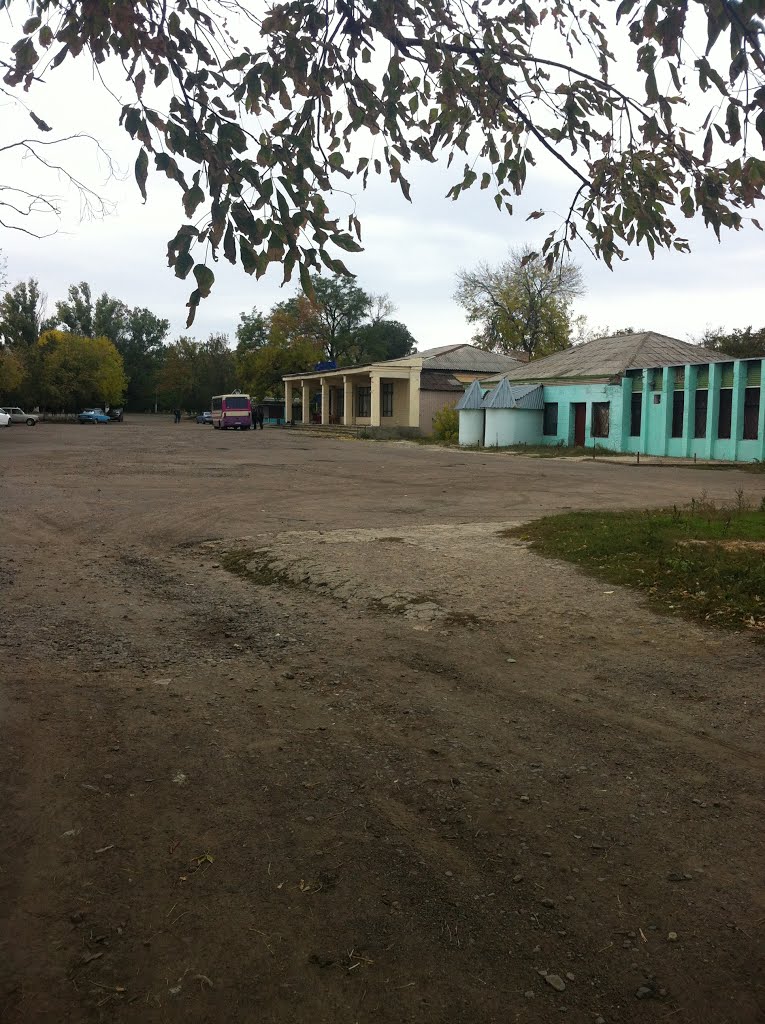 Заходим на автовокзал