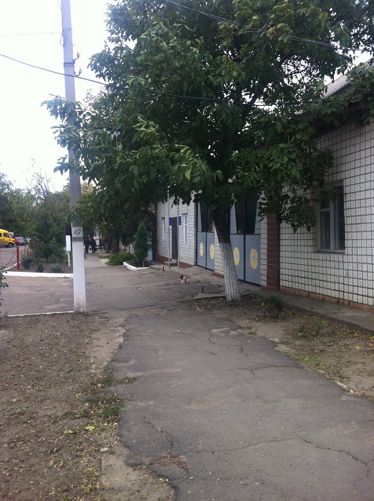 Пожарная часть в городе Березовка
