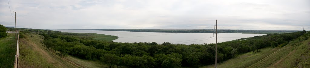 panorama over stadium