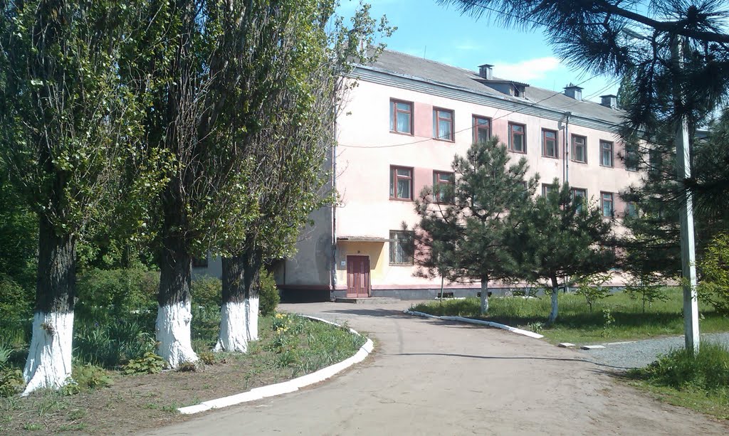 Возле школы