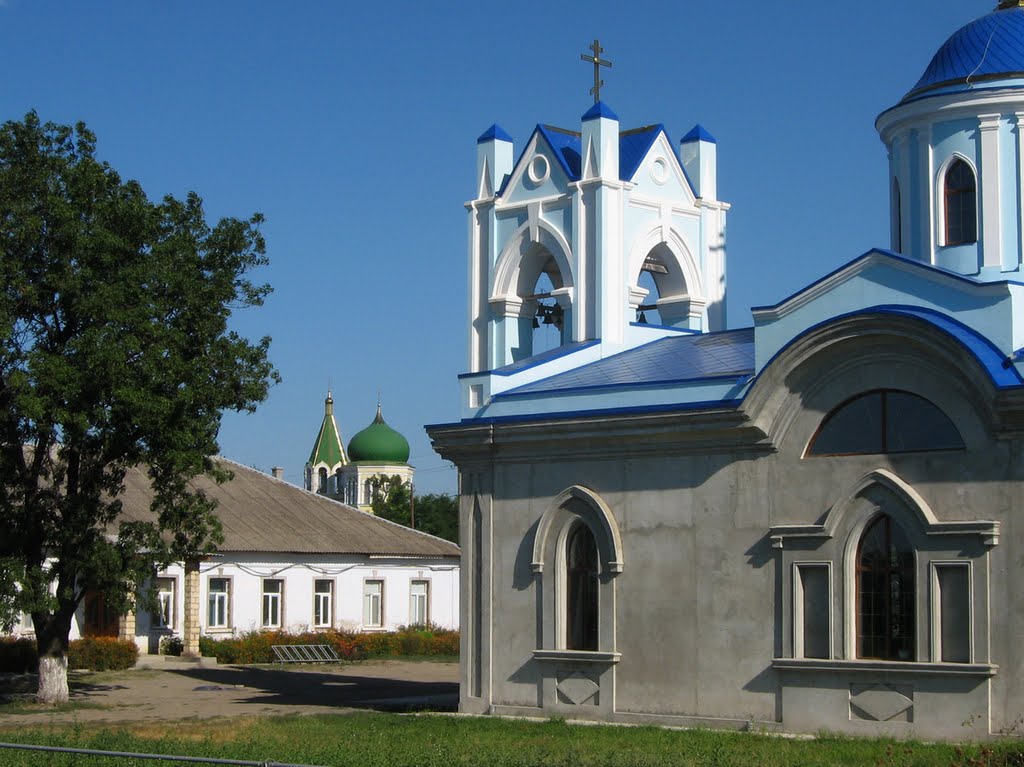 ►В монастыре