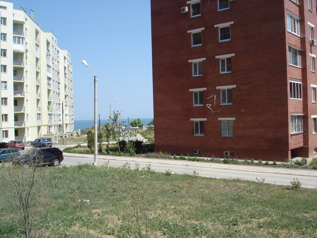 вид с 9-го района на море