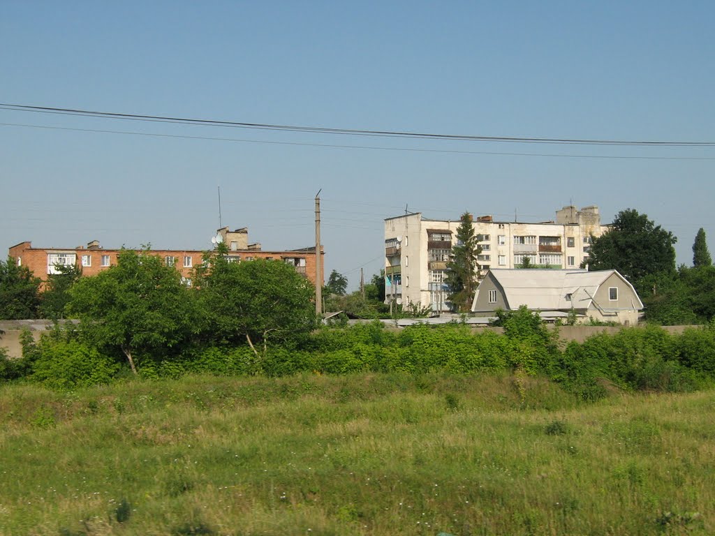 ►Вид из окна поезда