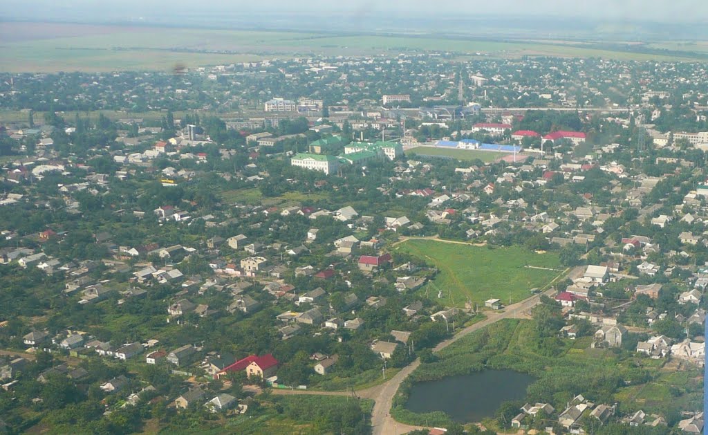 20110813 - Політ над Роздільною, центральна частина