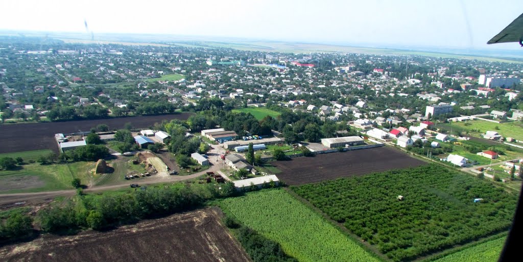 20110813 - Політ над Роздільною, лівий фланг міста