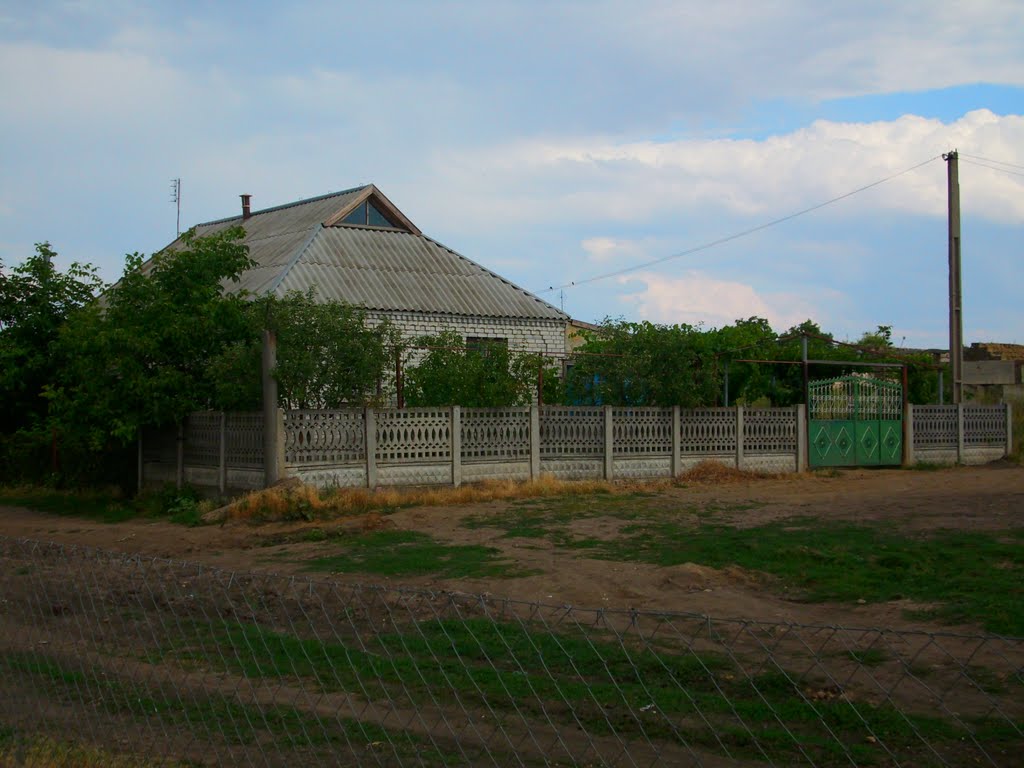 Дом возле ставка в с. Новые Чобручи
