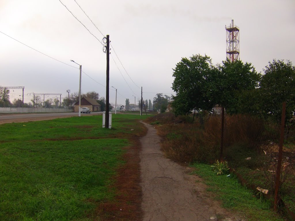 Ленина. Возле элеватора