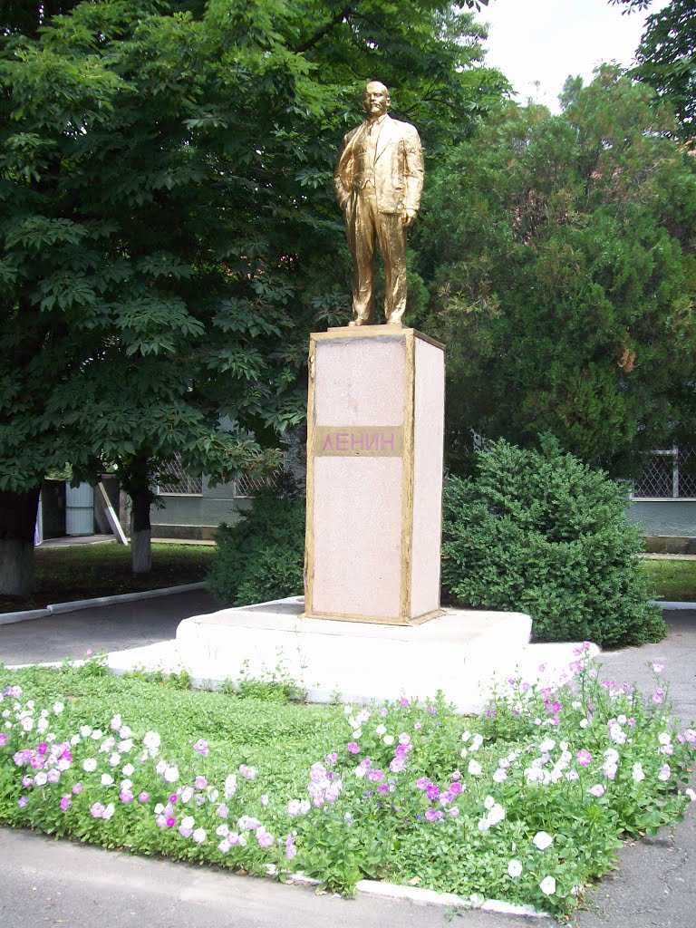 Ленин памятник. г. Раздельная.