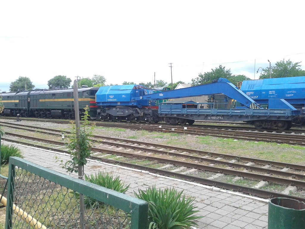 Railroad depot. Reni.
