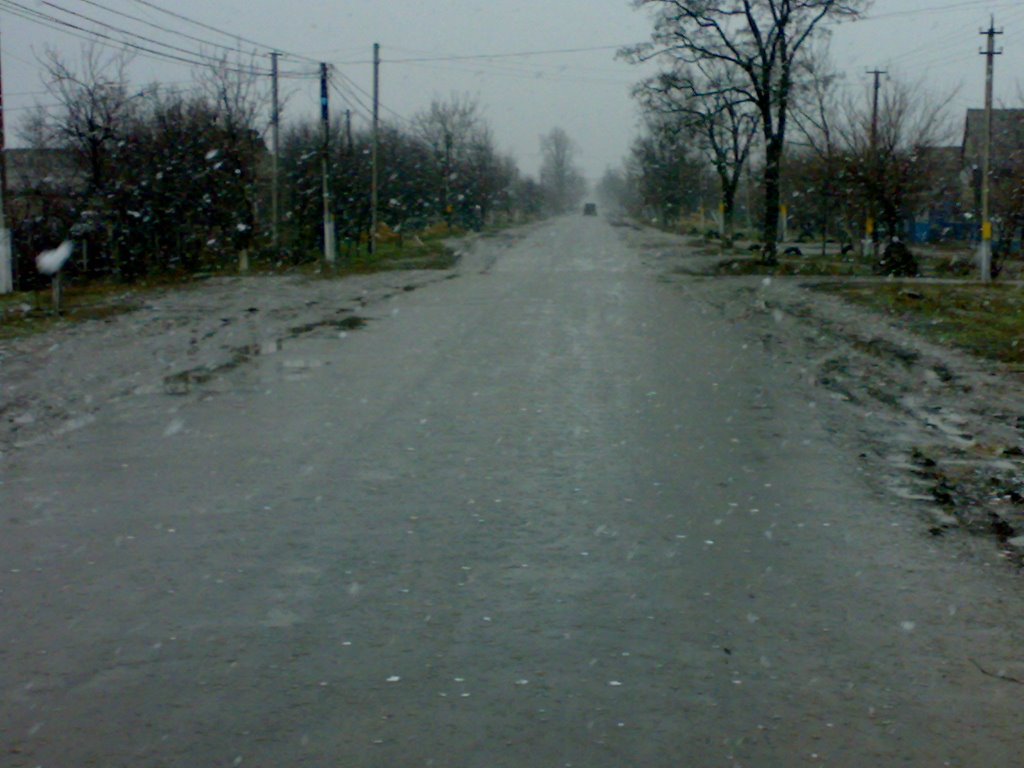 ул.Ленина зимой