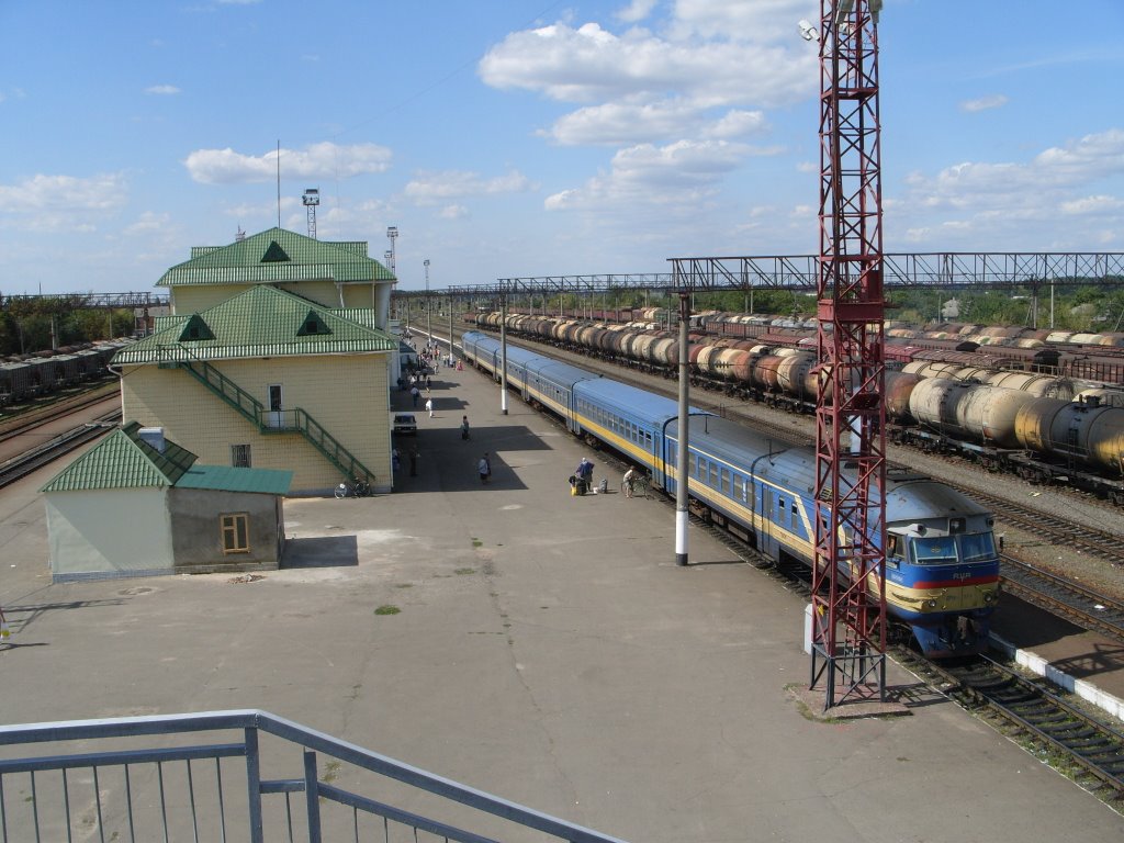 Станция Гребёнка/Hrebinka Station