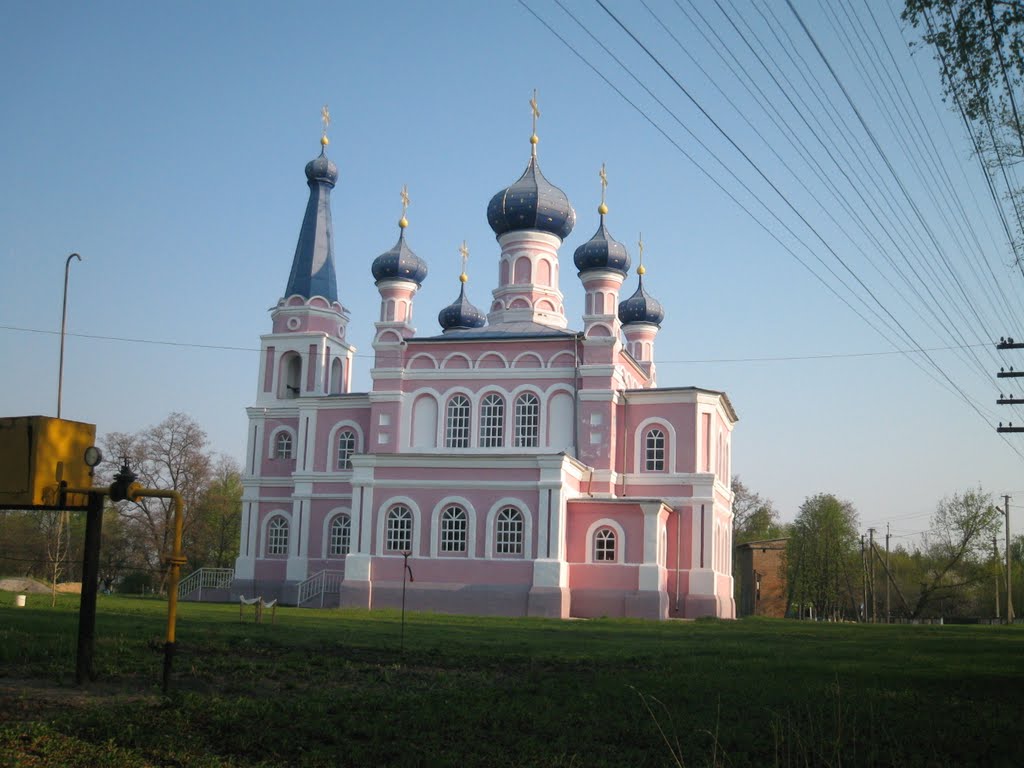 Георгіївська церква поч.90-х років 20ст. в Гребінці
