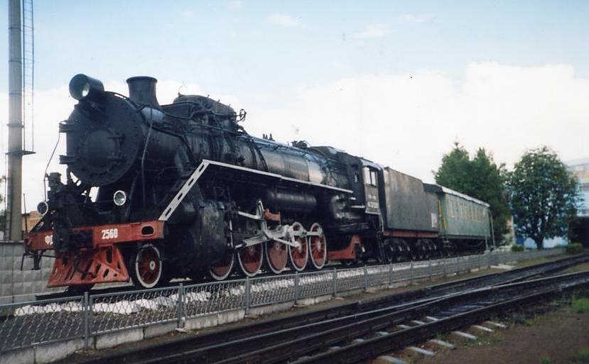 Старый тепловоз